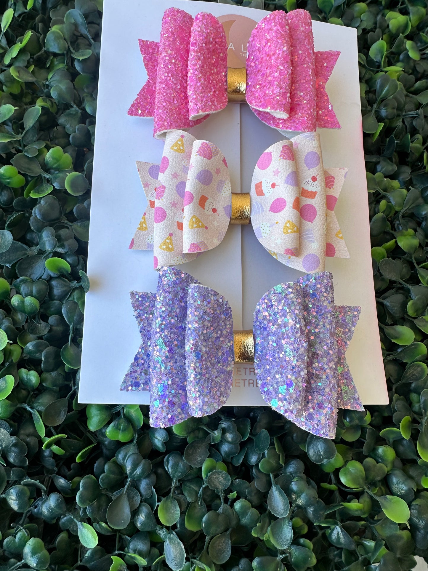 It’s a Birthday 3 bow set