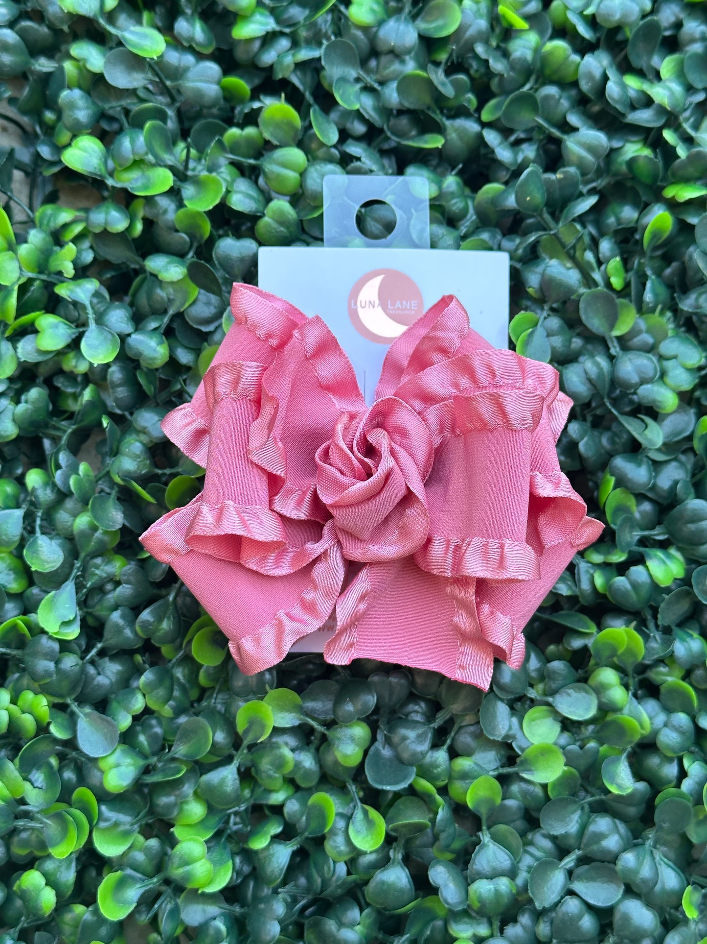 Volante medio clásico malva polvoriento