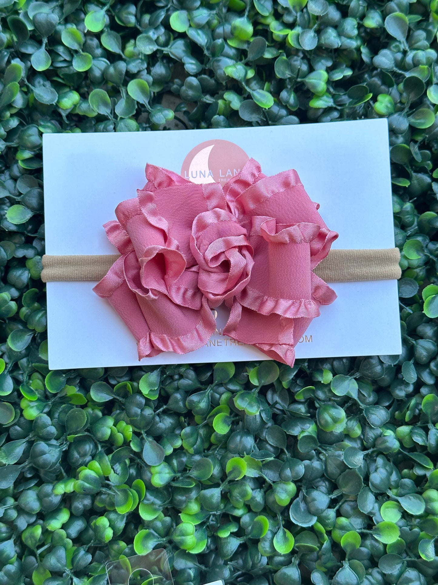 Volante medio clásico malva polvoriento