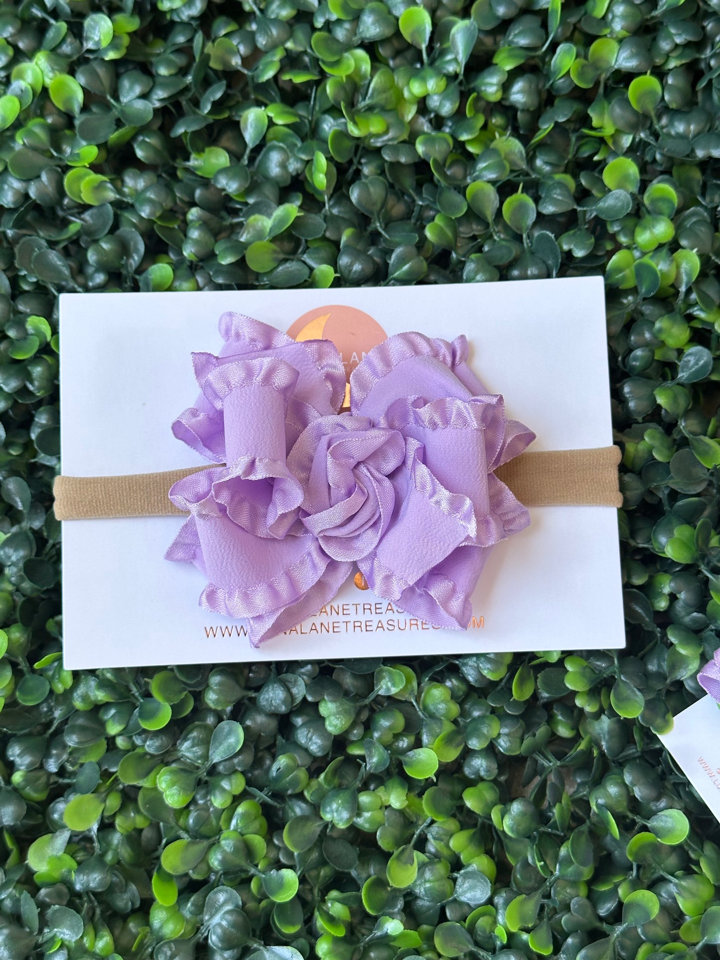 Volante Medio Clásico Lavanda