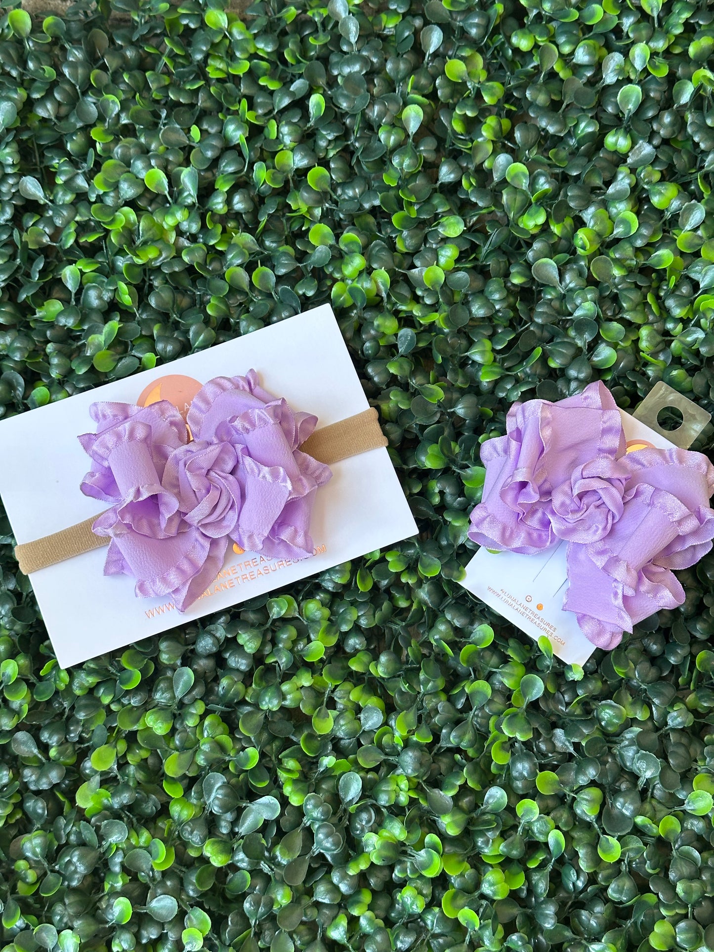 Volante Medio Clásico Lavanda