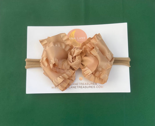 Tan Classic Medium Ruffle