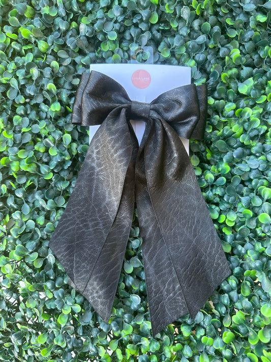 Black Beautiful Coquette Hair-bow