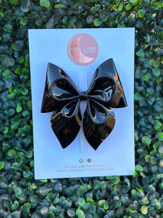 Fall Black Sailor Bow