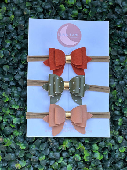 Livia Mini Bow Set