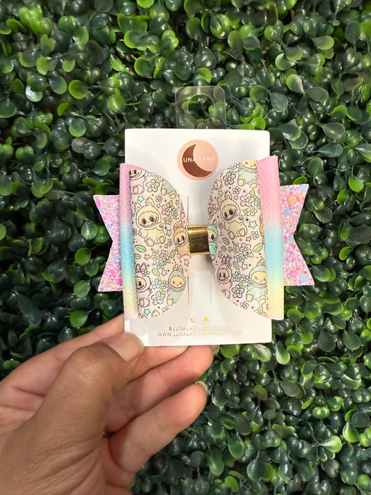 Pastel handmade kawaii hair bow for girls”