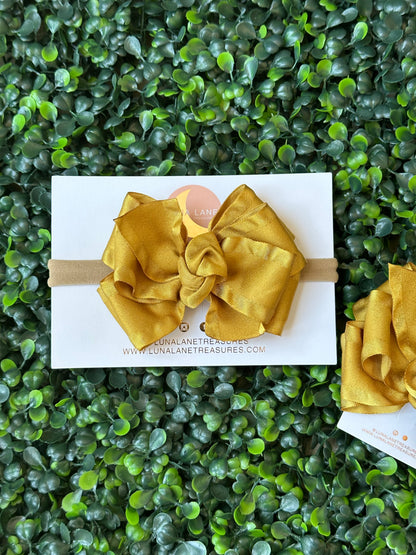 Mustard Classic Medium Ruffle