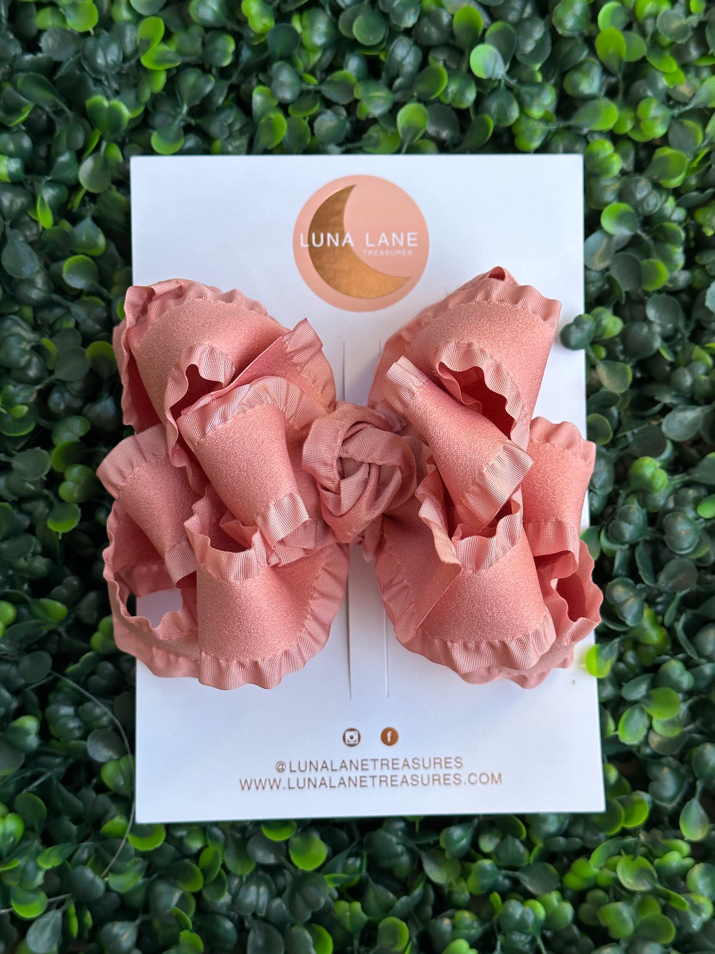 Emma Ruffle Bow