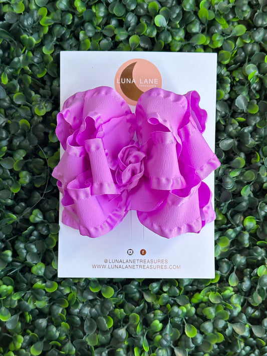 Iris Ruffle Bow