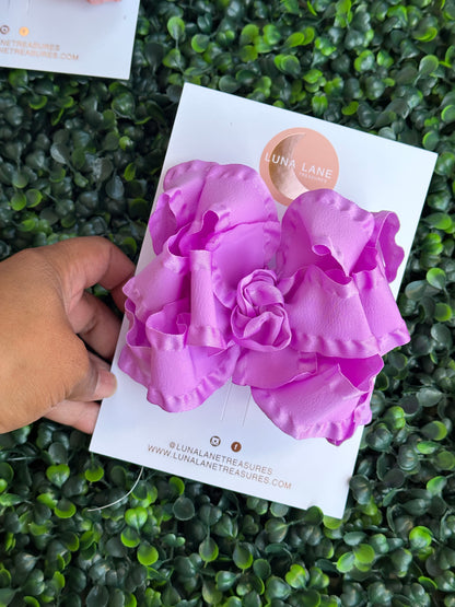 Iris Ruffle Bow