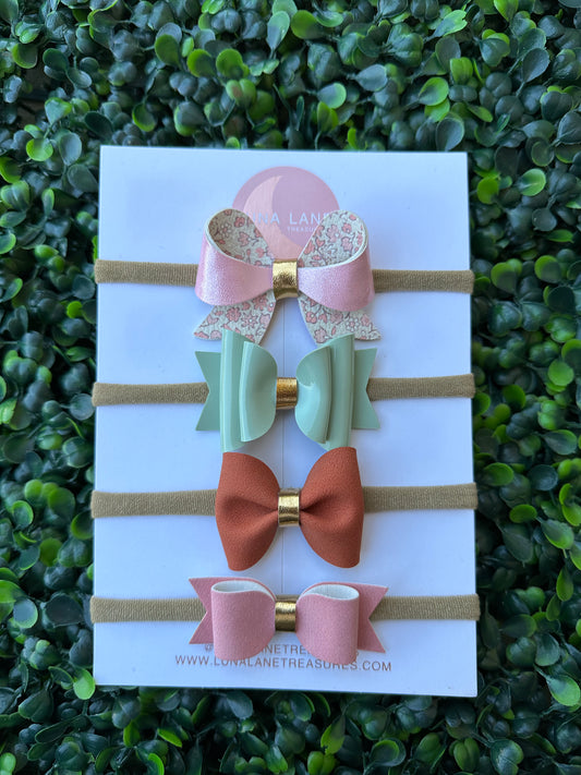 Spring Baby Bow Mini Sets