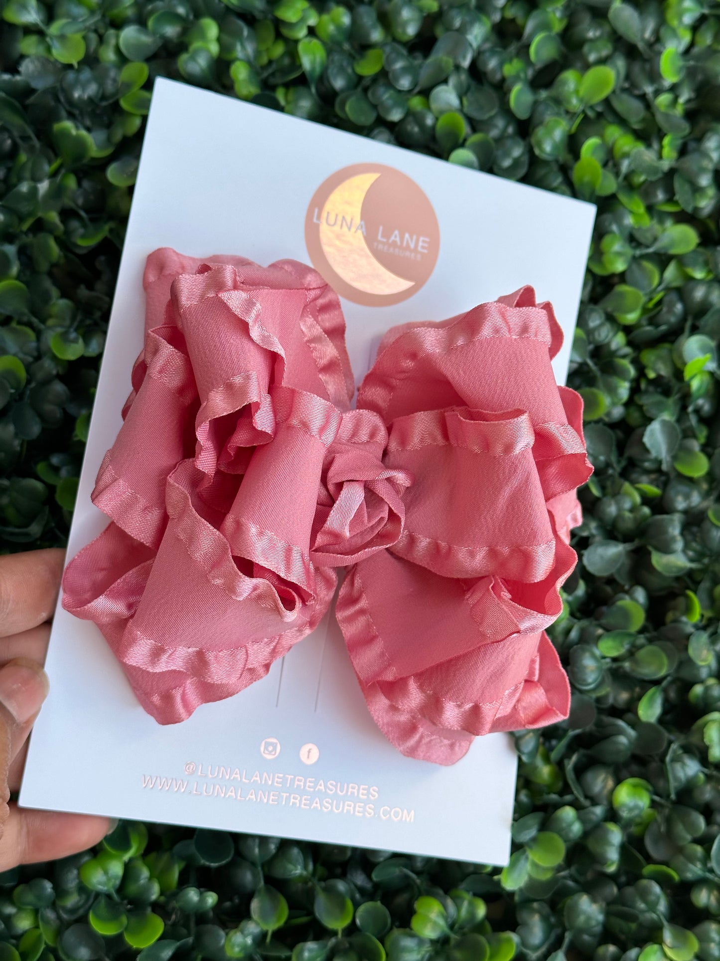 Maeve Ruffle Bow