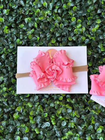 Pink classic Medium Ruffle