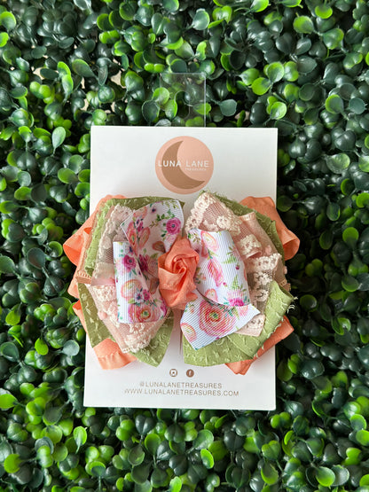 Magical Spring Ruffle Bow