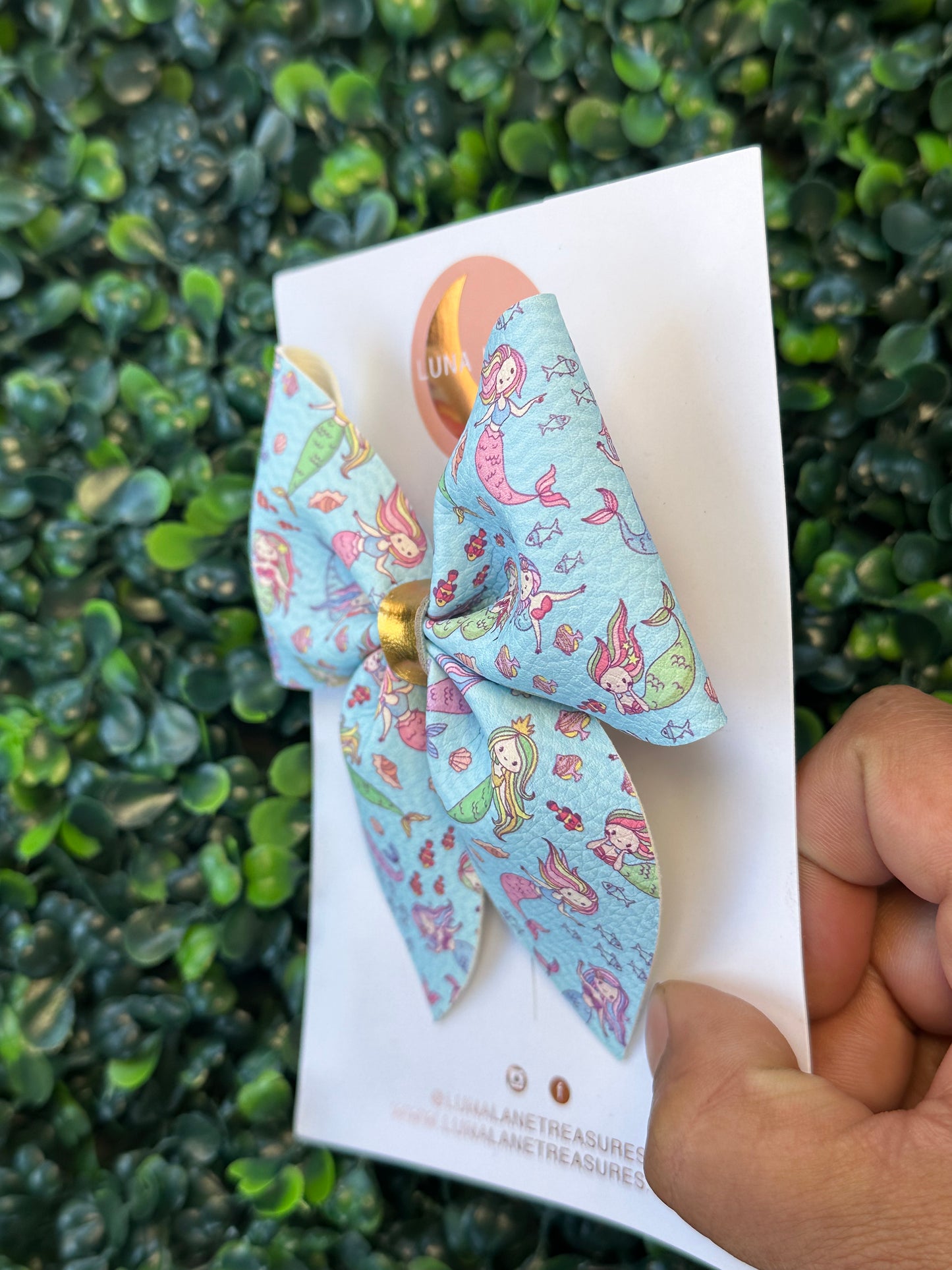 Ocean Mermaids Sailor Bow