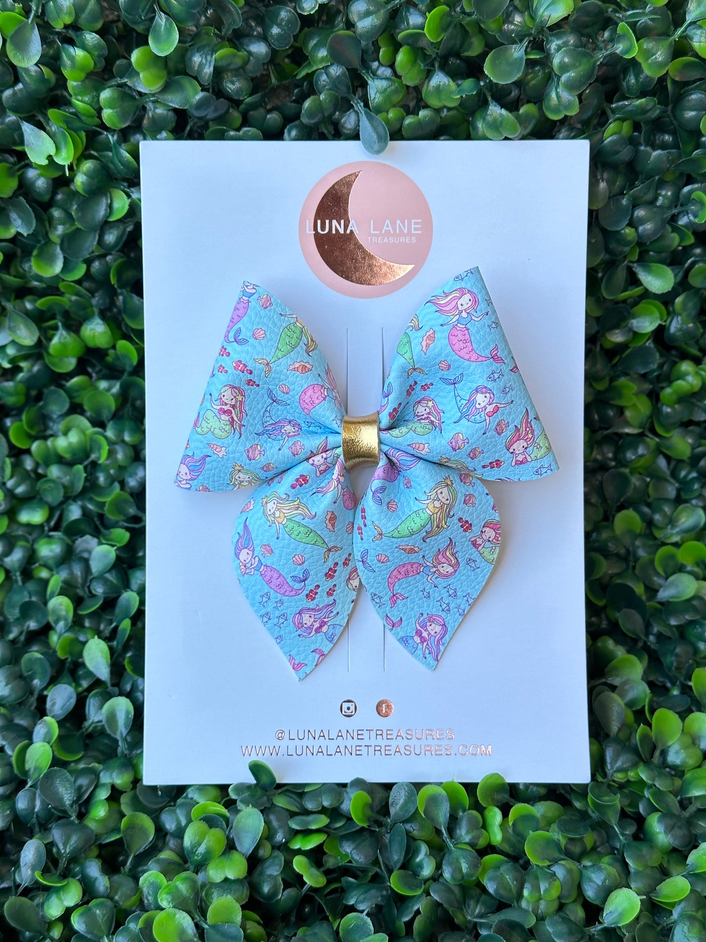 Ocean Mermaids Sailor Bow