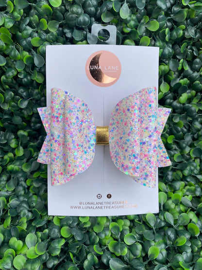 Birthday Sprinkles Bow