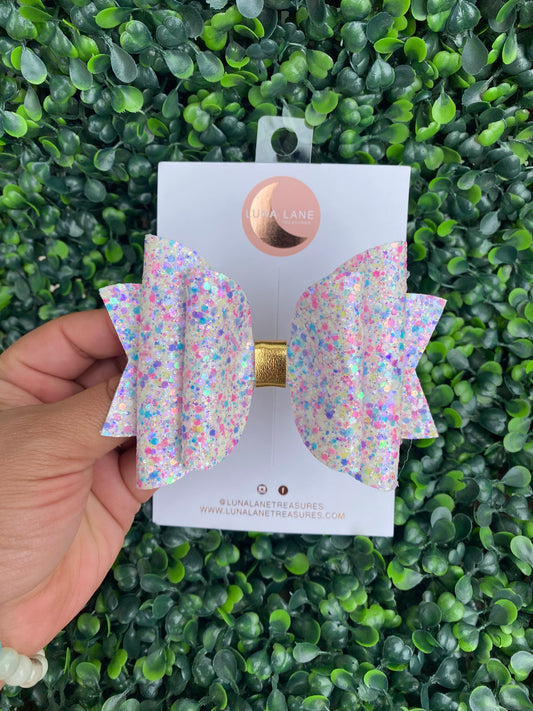 Birthday Sprinkles Bow