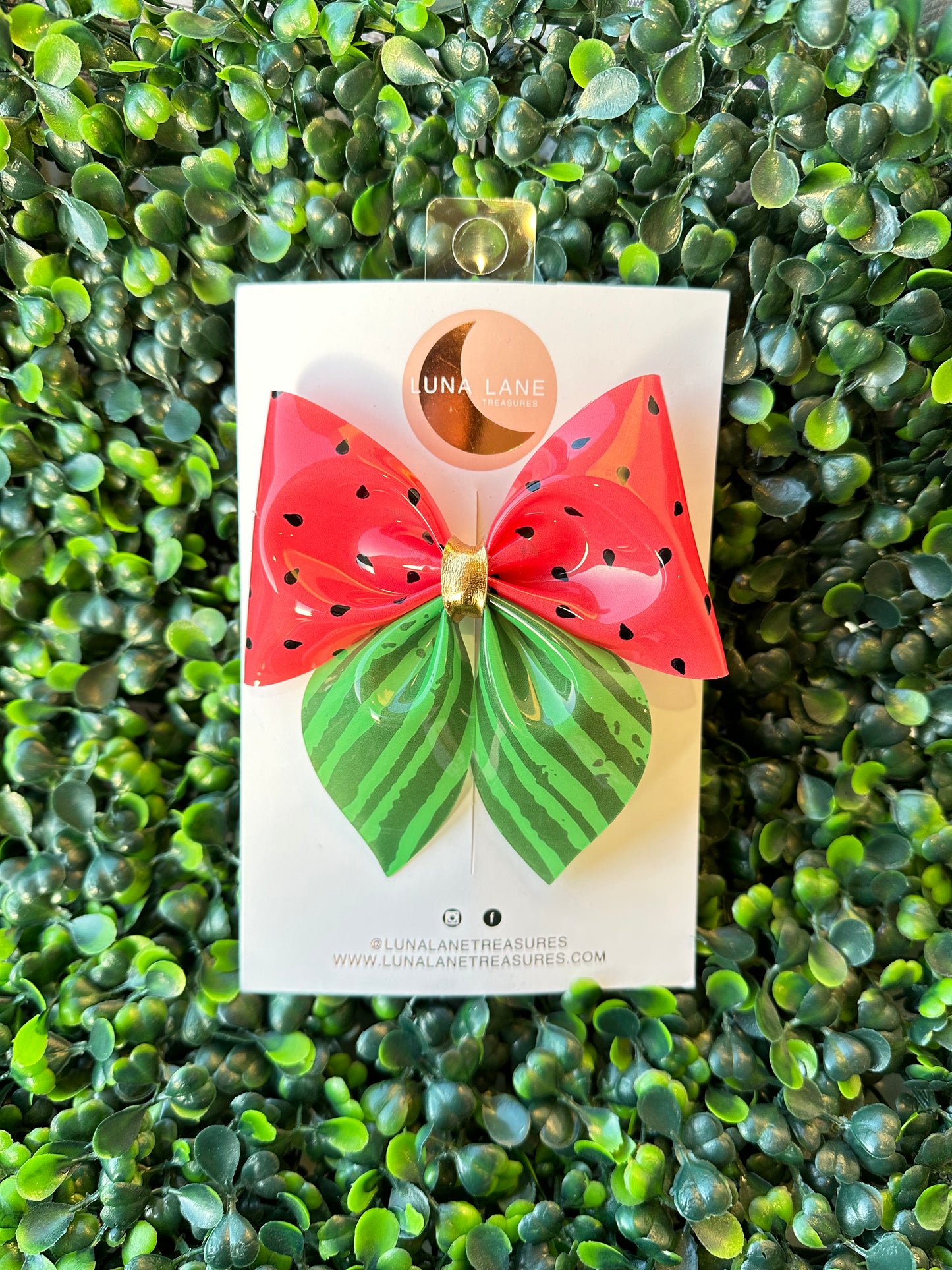 Watermelon Sailor Bow