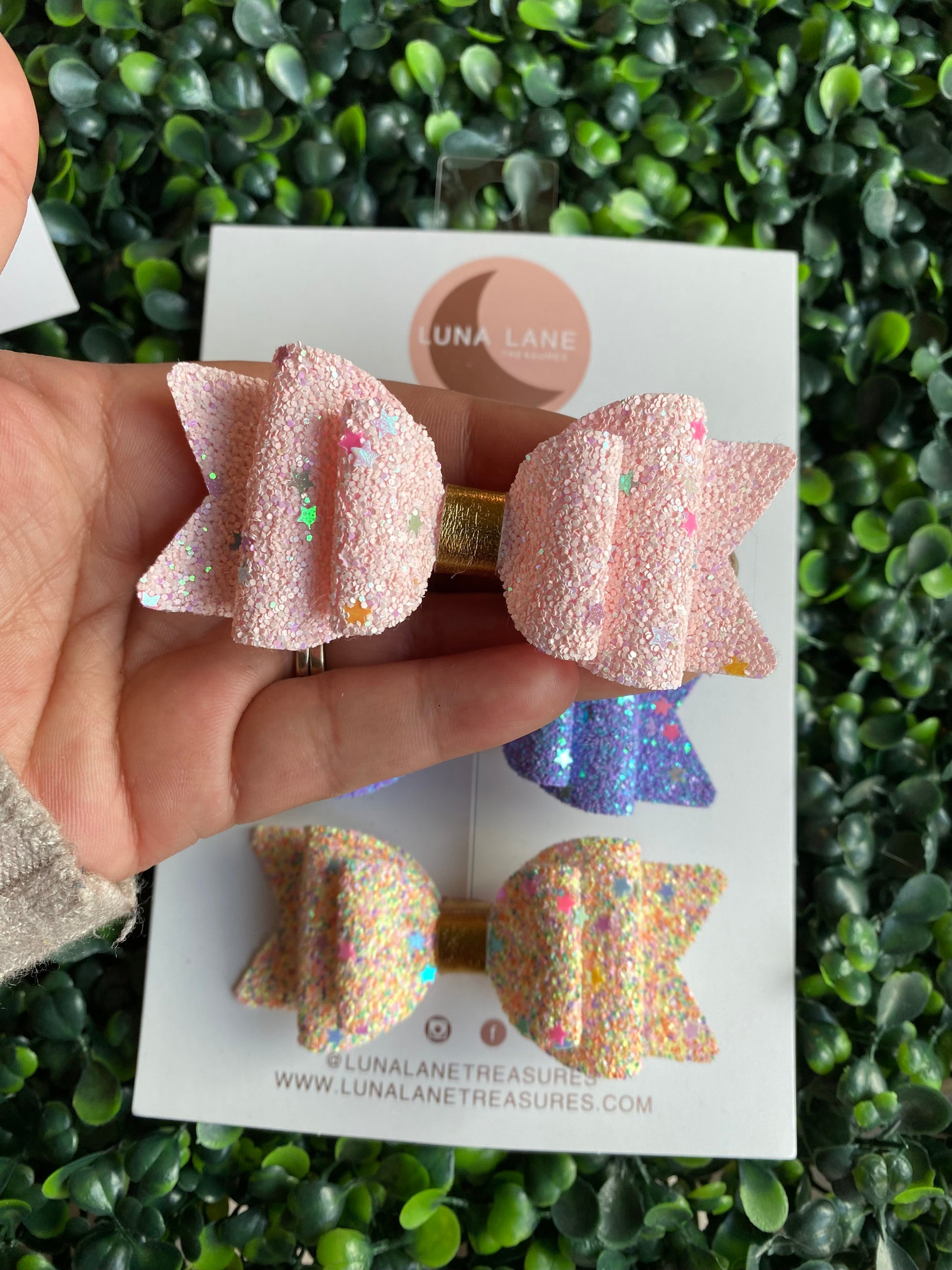 Glitter Star Bella Bows